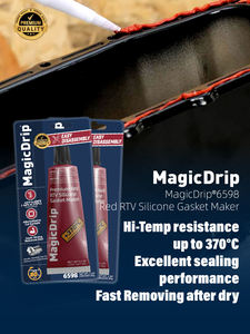 Nhiệt độ cao RTV Silicone Sealant trung tính/acetic rõ ràng Gasket Maker cho chế biến gỗ xe sử dụng & đóng gói - Product Image 6