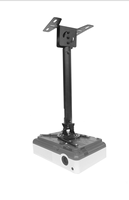 Support mural pliable pour projecteur avec fonction rotative, adapté aux supports de plafond inclinables multi-angles pour projecteurs sur toits inclinés