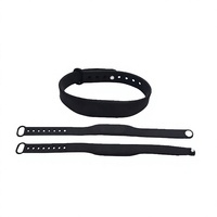 Bracelet en silicone imperméable avec impression de logo personnalisé, RFID 13,56 MHz, bracelet en silicone RFID classique 1K, bracelet RFID pour la natation