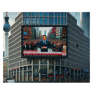 Bán Hot ngoài trời 960*960 mét Trọng lượng nhẹ không thấm nước LED biển quảng cáo LED hiển thị - Product Image 5