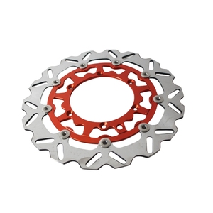 Piezas de rueda de motocicleta de alto rendimiento RMZ 250 450, sistema de freno de Control de Color amarillo, disco de freno delantero de 320mm - Product Image 5