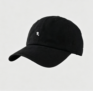 Casquette de baseball unisexe personnalisée en PVC avec broderie lettre R, style coréen, 6 panneaux, décontractée, à fermeture <span class=keywords><strong>snapback</strong></span>, petite série - Product Image 1