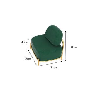 Conjunto de Sillones de Estilo Nórdico para Sala de Estar, Silla de Recepción Creativa de Tela de Solon Store - Product Image 2