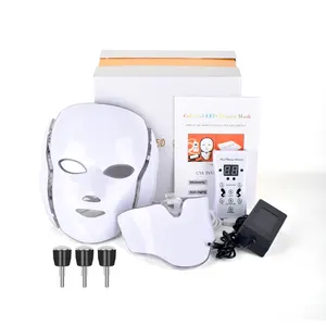 Led 7 Colores Facial Skin Care Led Light Beauty Products Photon Therapy Mask Face And Neck