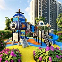 Servicio OEM de Personalización de Zonas de Juego Basadas en el Diseño, Parque Infantil Colorido para Niños al Aire Libre