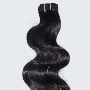 Extensiones de Cabello Indio Virgen 2024 Cabello Natural Remy de Muy Buena Calidad, a Granel, Doble Trama a Máquina, 100g, Sin Piojos, Mejor Calidad - Product Image 1