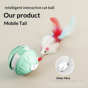 Cross-border Best-selling Smart Pet <strong>Laser</strong> Ball Chew <strong>Toy</strong> Electric Smart <strong>cat</strong> and Dog <strong>Toy</strong> with Interchangeable Accessories LHT-08 - Product Image 2