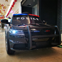 Nuovo stile 12v bambini ricaricabile auto elettrica della polizia giocattolo giro in auto elettrica per bambini