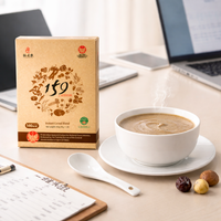 Poudre de céréales multigrains de qualité export, substitut de repas végétalien nutritif pour la gestion de la santé