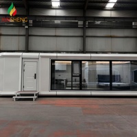 Maison Modulaire Conteneurisée, Conteneurs Préfabriqués, Maisons Mobiles, Pod de Bureau Moderne de Luxe, Maisons Capsule Spatiale Modernes, Maisons Granny Pod