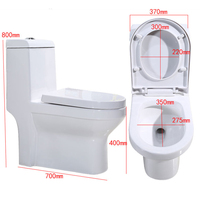 Nouvelles toilettes en céramique à double chasse, à poser au sol, pour salle de bain, fabriquées en Chine
