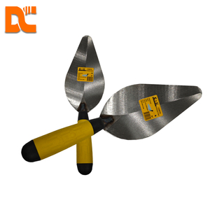 Truelle en acier au carbone avec manche en plastique <span class=keywords><strong>de</strong></span> qualité industrielle, poignée ergonomique, bords arrondis/carrés/pointus pour la maçonnerie et le béton - Product Image 1