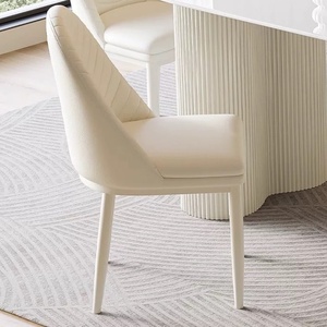 Hot kem đồ nội thất hình bầu dục bàn ăn carbon thép cơ sở trắng thiêu kết đá bảng nhà hàng khách sạn Dinning bảng thiết lập cho 6 - Product Image 6