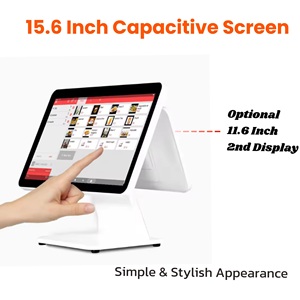 Directo de fábrica 15,6 ''HD Pantalla táctil Caja registradora POS Máquina Win/<span class=keywords><strong>Android</strong></span> Software gratuito basado SDK <span class=keywords><strong>para</strong></span> pago de tiendas minoristas - Product Image 2