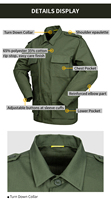 Uniforme israélien camouflage vert olive 65% polyester 35% coton en stock