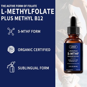 Bán hàng phổ biến 15mg l-methylfolate cộng với B12 Methyl folate giảm vitamin cho sức khỏe miễn dịch não - Product Image 3