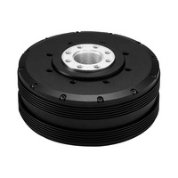 Haitai HT1225 Moteur Brushless pour Machine à Film Électrique avec Grande Caméra, Charge 20kg, Plateau Tournant, Haute Puissance de Couple, Encodeur Panoramique et Inclinaison