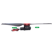 Flycolor FOC 5-12S Мощный двигатель с высоким тяговым усилием, ESC, складной пропеллер 3095, карбоновая трубка 35/40 мм для сельскохозяйственных БПЛА/дронов с полезной нагрузкой
