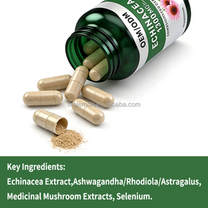 OEM/ODM <span class=keywords><strong>Echinacea</strong></span> capsules met extracten van Indiase ginseng, rhodiola, <span class=keywords><strong>astragalus</strong></span>, paddenstoelen en selenium, voedingssupplement - Product Image 4