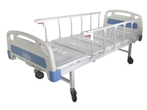 2 krank manuel hastane yatağı ayarlamak iki fonksiyon manuel devre dışı kullanılan çelik hastane yatak mobilya yaşlı insanlar için - Product Image 2