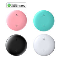 Fonctionne avec Apple Find My, traceur intelligent étanche, étiquette sans fil, alternative à l'AirTag, localisateur Bluetooth pour animaux de compagnie, chiens, chats, clés
