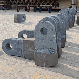 Mài mòn phụ tùng nghiền búa hợp kim mặc các bộ phận cho máy nghiền, cao mangan thép máy nghiền búa - Product Image 2