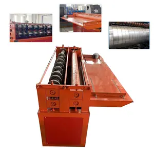 Automatic Simple Metal Steel Sheet PPGI Coil Slitting Machine ajustável para cortar a largura diferente Strip