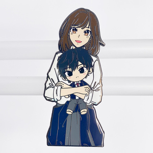 Pins en émail personnalisés OEM pour merchandising d'anime et de <span class=keywords><strong>manga</strong></span>, pins de revers pour crowdfunding, pour artistes indépendants - Product Image 2