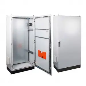 SAIPWELL IP55 Custom Enclosurr Floor Stand Electrical Switchgear Cabinet And Control Panel Board power dirtribution box