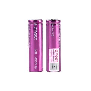 2025 batterie lithium-ion cylindrique chaude <span class=keywords><strong>Efest</strong></span> 14500 1200Mah 6A 3.6V batterie Li-Ion batterie longue durée 14500 - Product Image 6
