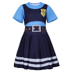 Disfraz de Judy Hopps para niñas, traje de cosplay de oficial de policía de Zootopia, primavera 2026 - Product Image 1