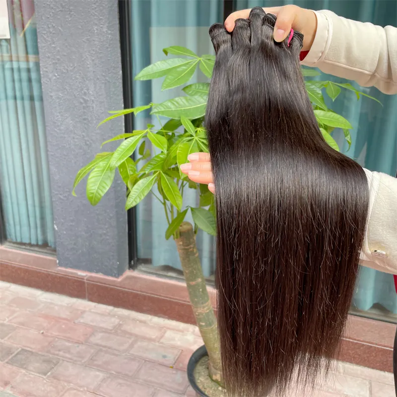 Unprocessed 100% human virgin hair 12A high quality Brazilian straight hair bundle Cuticle Aligned from one donor