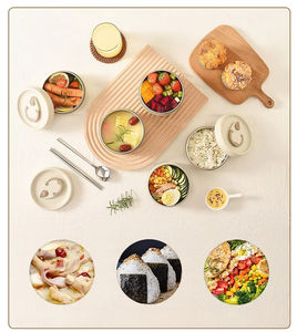 Großhandel OEM Edelstahl Thermoskanne Lebensmittel glas Auslaufs ichere Schule und Reise Bento Lunch Box für Schule und Küche Lagerung - Product Image 3