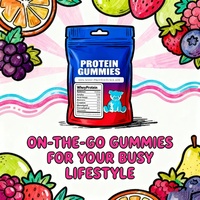 Gummies de Protéines de Lactosérum OEM ODM – Complément Énergétique pour la Nutrition Sportive