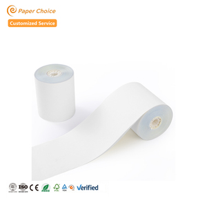 Rouleau de papier autocopiant de <span class=keywords><strong>haute</strong></span> qualité 2 ou 3 plis 76x80mm 57x50mm 57x57mm pour systèmes de point de vente, commerce de détail et supermarchés - Product Image 1