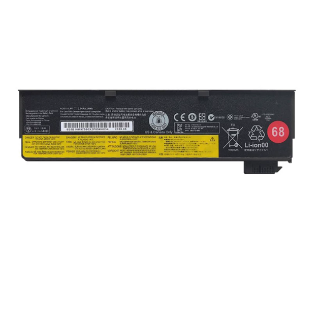 Laptop battery for Lenovo Computer X250 X270 L450 L470 X260 X240 Compatible 45N1775 45N1776 11.1V 2060mAh 23WH