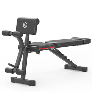 Banc de musculation Hyland 500LBS, banc de musculation réglable, banc pliable pour la musculation à domicile, exercices de musculation - Product Image 1
