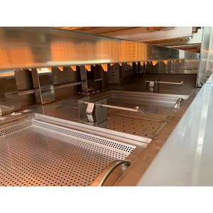 Restaurant <span class=keywords><strong>industriel</strong></span> lave-vaisselle automatique de type tunnel égouttoir à vaisselle convoyeur commercial lave-vaisselle avec sèche-linge - Product Image 4