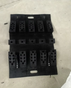 Placa de <span class=keywords><strong>Puente</strong></span> para Mangueras Contra Incendios JMFIRE, de Goma Resistente al Desgaste y a la Presión, con Ranura, Equipo de Extinción de Incendios, Negro, 85x57cm - Product Image 5