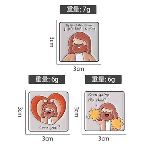 Broches en émail avec motif de Jésus en dessin animé, '<span class=keywords><strong>Je</strong></span> t'aime', 'Écoute, <span class=keywords><strong>je</strong></span> <span class=keywords><strong>crois</strong></span> en toi', 'Continue', 'Mon enfant', badges de revers, bijoux en gros - Product Image 5