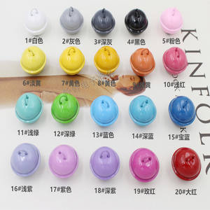 22毫米糖果色烤漆小铃铛Diy宠物项圈配件钥匙扣吊坠铃铛 - Product Image 3