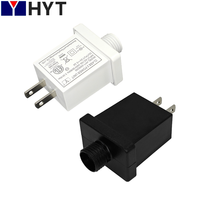 Transformateur étanche IP44, alimentation LED AC DC, adaptateur pour lumières de sapin de Noël, 3.5V 5V 12V 24V 29V 30V 120mA 12W 1.5A 9V PC