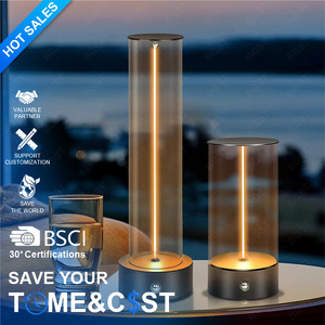 Bgst mới được thiết kế USB không dây Bàn đèn tối giản cạnh giường ngủ Bảng Đèn hiện đại đêm bảng đèn 3 mức độ cảm ứng <span class=keywords><strong>Dimmable</strong></span> - Product Image 1