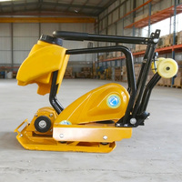 Compacteur de sol électrique Honda & Robin 6,5 ch, compacteur vibrant plat pour les industries de la construction