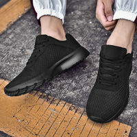 2022 nouvelle mode respirant léger hommes femmes amoureux grande taille 45,46,47 taille noir chaussures baskets formateurs