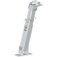 Support de pied réglable en aluminium ARTSIGN pour panneaux solaires avant et arrière, support de fixation robuste pour système de montage solaire au sol