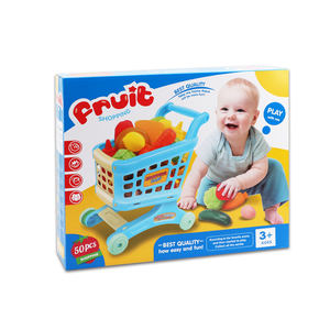 Carrito <span class=keywords><strong>de</strong></span> Compras Miniatura <span class=keywords><strong>de</strong></span> Juguete <span class=keywords><strong>para</strong></span> Niños, Simulación <span class=keywords><strong>de</strong></span> Supermercado, Colorido, Venta al Por Mayor - Product Image 2
