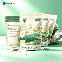 Sachet Doypack refermable en feuille d'aluminium pour emballage alimentaire avec incision de déchirement et thermoscellable