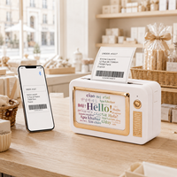 Impresora Térmica Inalámbrica Inteligente Xprinter de 3 Pulgadas, Fabricante de Etiquetas para Tiendas Minoristas y Pequeñas Empresas