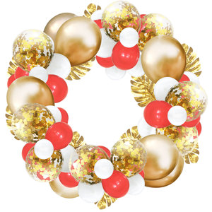 63Pcs <span class=keywords><strong>Rose</strong></span> Or Ballon 12 Pouces Latex Métal Ballon Saint Valentin <span class=keywords><strong>Anniversaire</strong></span> Ouverture <span class=keywords><strong>Guirlande</strong></span> Ballon Romantique Salle De Mariage Disposition - Product Image 2